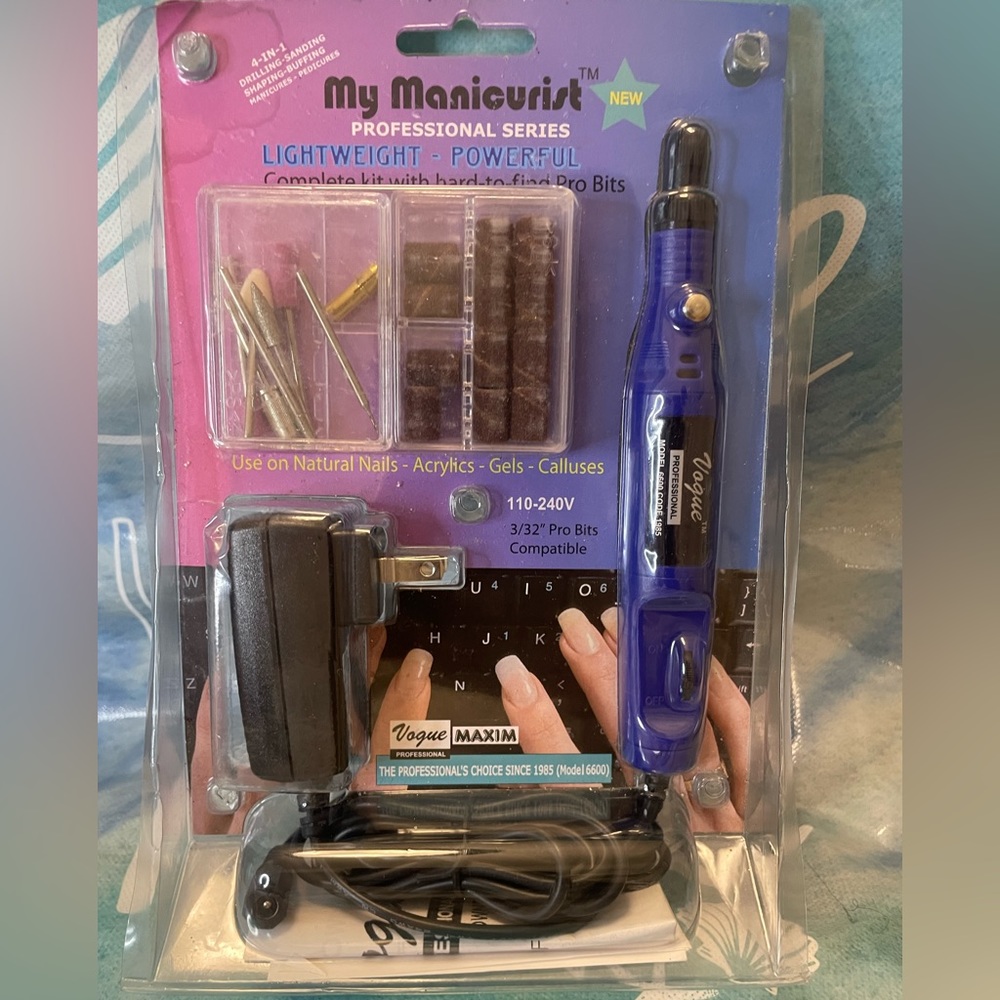 Vogue Maxim My Manicurist Professional Series Lightweight Powerful Drill 6600